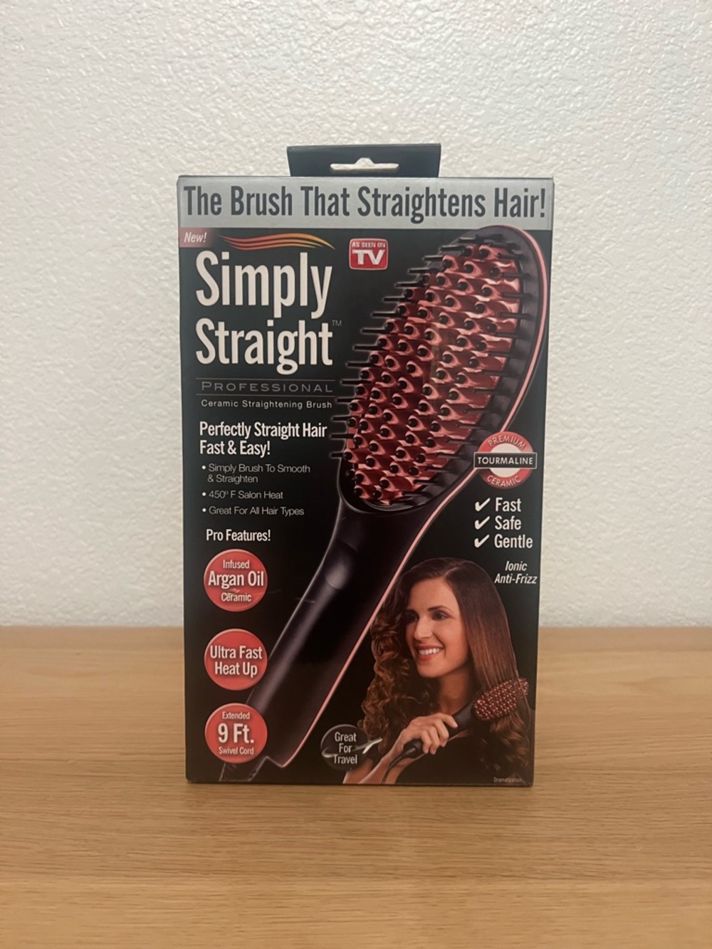 Professional Straightening Brush - As seen on TV